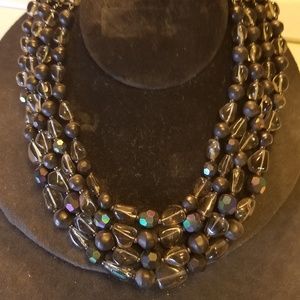 Vintage Glass Bead Necklace